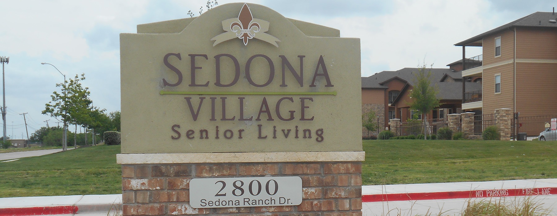 Sedona Village Senior Living sign 